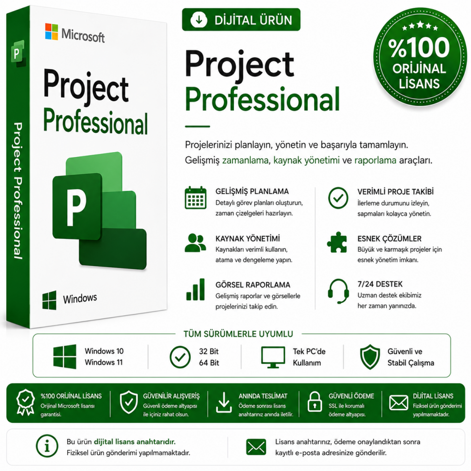 Microsoft Project Professional Key