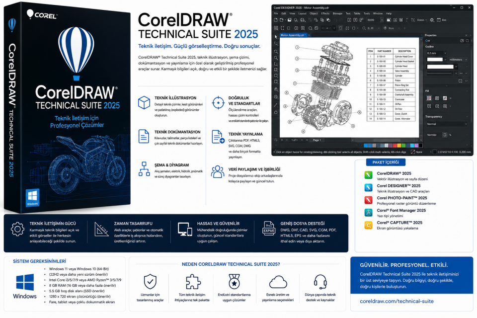 CorelDRAW Technical Suite 2025 (Windows)