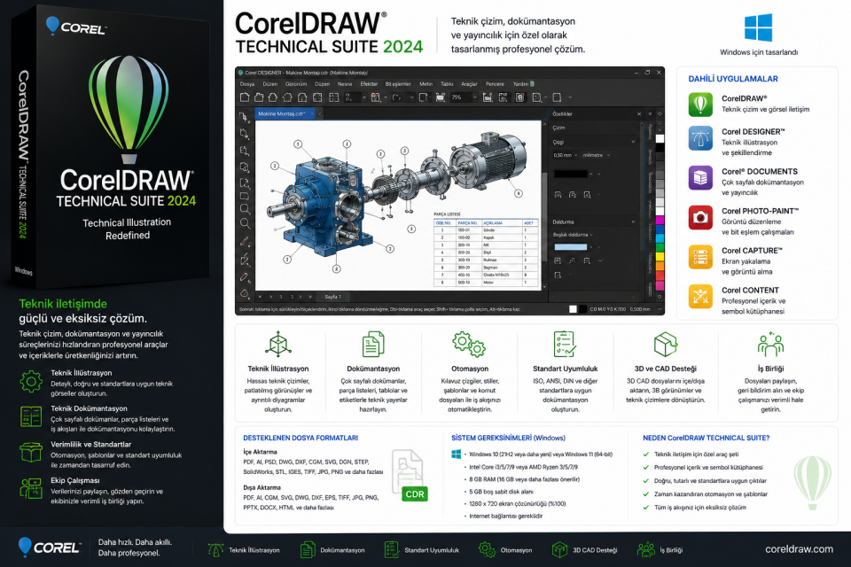 CorelDRAW Technical Suite 2024 (Windows)
