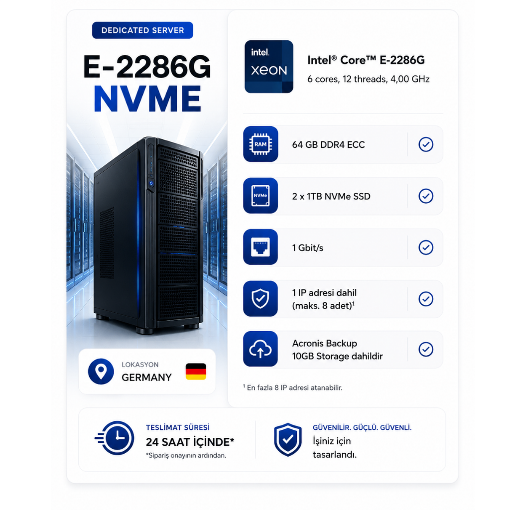 E-2286G NVMe
