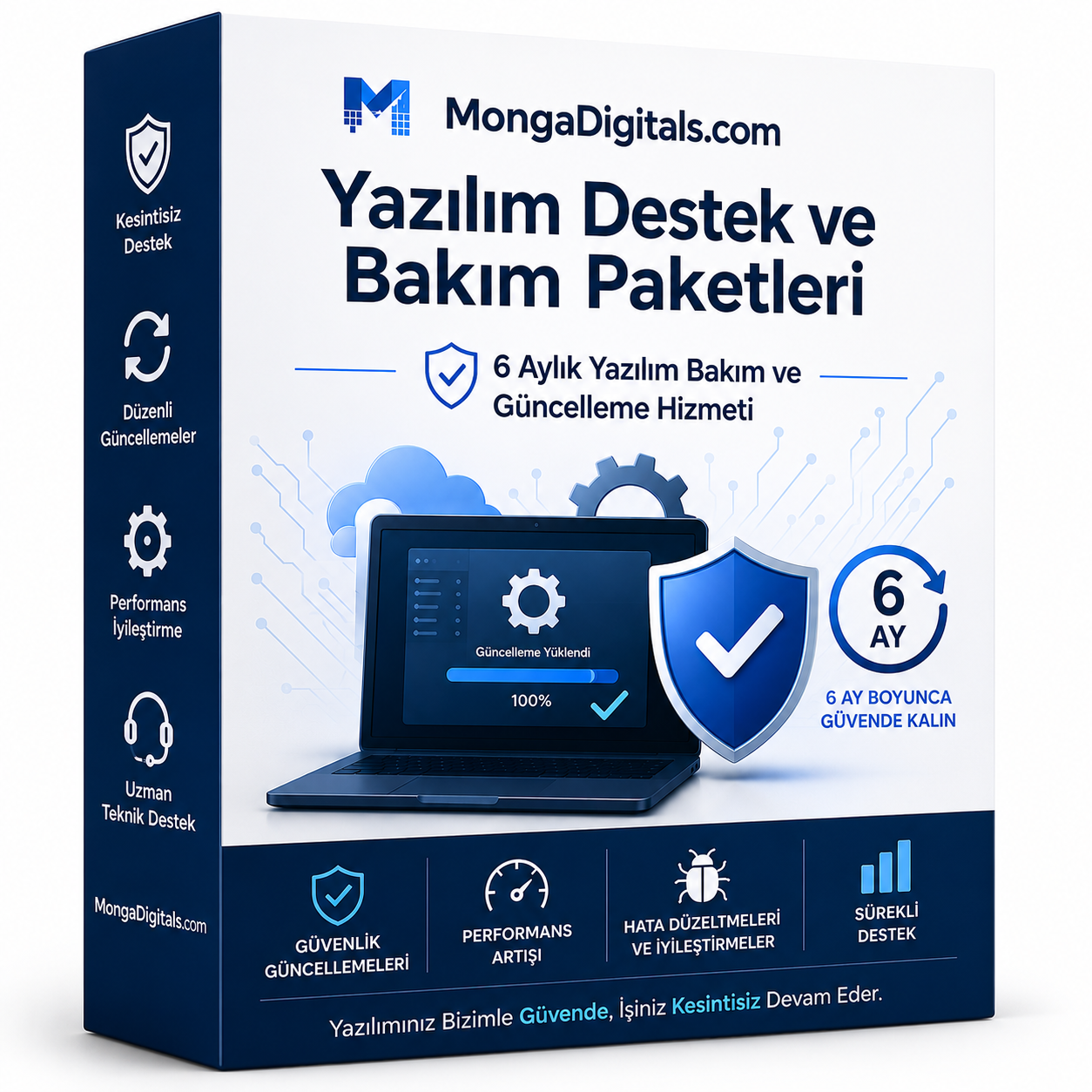 6 Aylık Yazılım Bakım ve Güncelleme Hizmeti