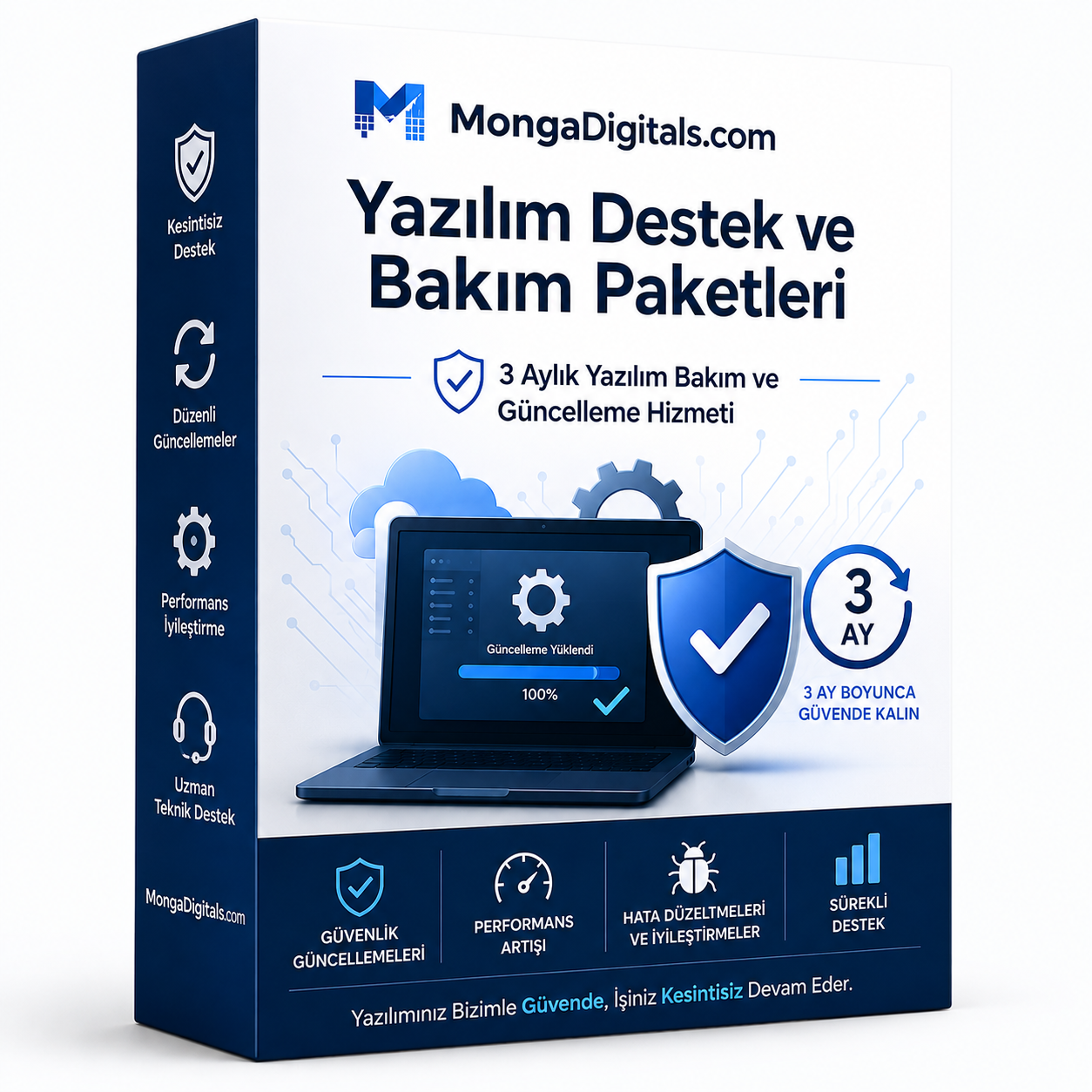 3 Aylık Yazılım Bakım ve Güncelleme Hizmeti